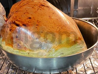 Bulvės su vištiena ir grybais Žingsnis 6