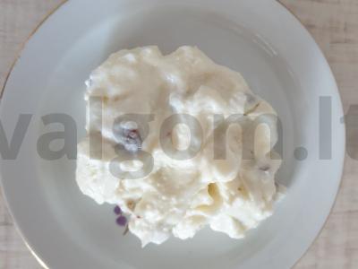 Desertas „Šoko“ Žingsnis 1