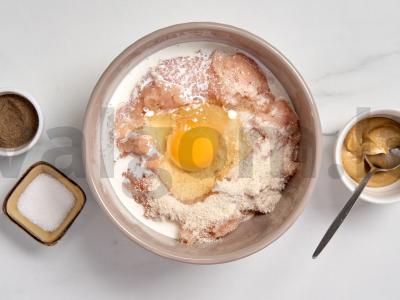 Pyragas su kalakutienos filė iš sluoksniuoto tešlos Žingsnis 1