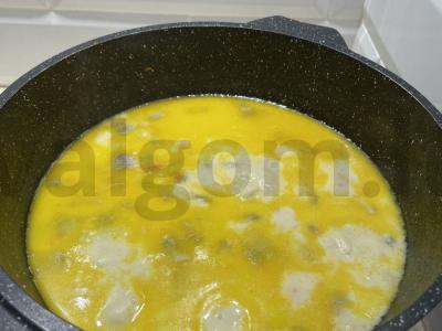 Sūrio sriuba katile Žingsnis 5