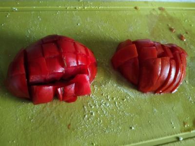 Salotas „Madonna“ su skrudintais duoneliais Žingsnis 2