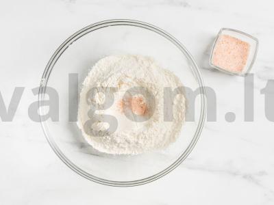 Obuolių tartas Žingsnis 1