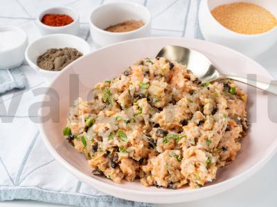 Kalakutienos kotletai su jautienos riebalais Žingsnis 1