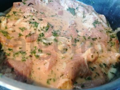 Kvapnus kiaulienos šašlykas Žingsnis 3