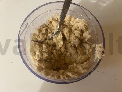 Namų sausainių pyragaitis be kepimo greitai Žingsnis 4