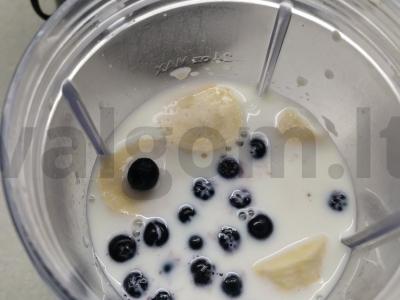 Šalčio su juodųjų serbentų Žingsnis 1