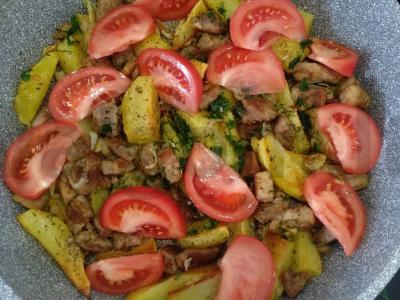 Odzakhuri su kiauliena ir bulvėmis Žingsnis 5