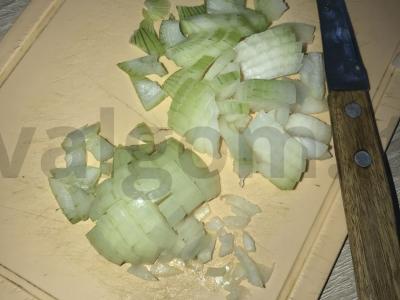 Farfalle makaronai su pomidorais Žingsnis 2