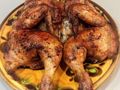 Vištiena tabaka su paprika orkaitėje Žingsnis 7