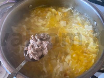 Daržovių sriuba su kiaulienos šonkauliais Žingsnis 9