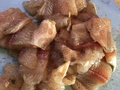 Jūros liežuvis tešloje Žingsnis 1