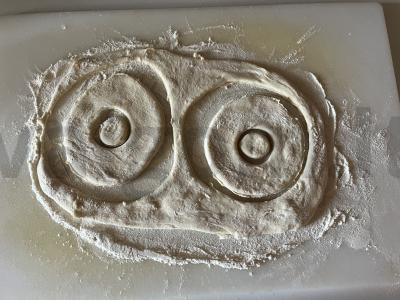 Traškūs kepti spurgos cukraus glazūroje Žingsnis 1