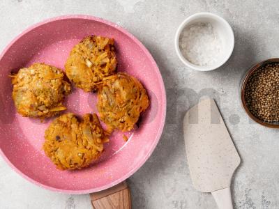 Vegetariškos kotletai iš avinžirnių Žingsnis 2