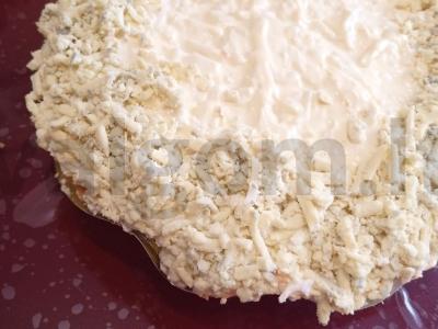 Salotas „Mimoza naujame variante“ su rūgštelėmis Žingsnis 6