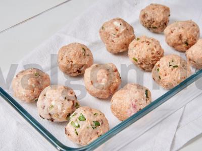 Kalakutienos kukuliai su rikota Žingsnis 2