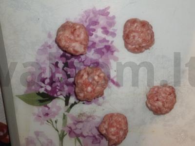 Sriuba su bulguru ir jautienos kukuliais Žingsnis 3