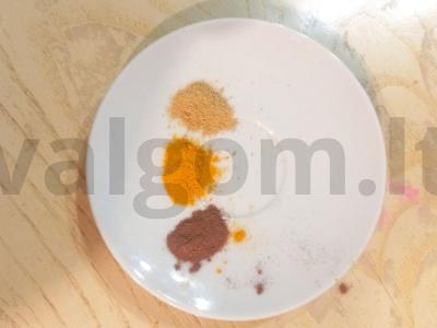 Kefyras su imbieru, cinamonu ir ciberžole Žingsnis 2