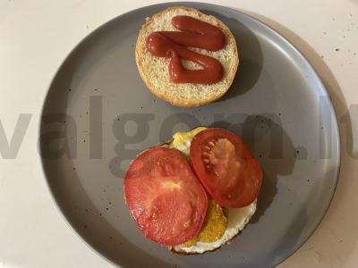 Skani ir sultinga naminių burgerių receptas Žingsnis 13