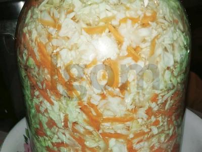 Sūdyta rauginta kopūstai Žingsnis 4