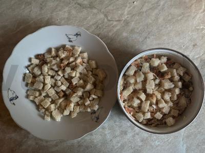 Salotas „Atlantik“ su vištienos krūtinėle ir pievagrybiais Žingsnis 11