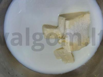 Eklerai prie arbatos Žingsnis 1