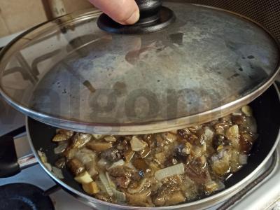 Grybų pasta be mėsos Žingsnis 3