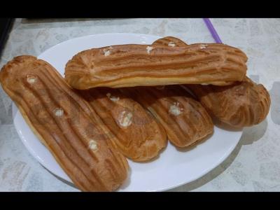 Eklerai prie arbatos pagrindine nuotrauka