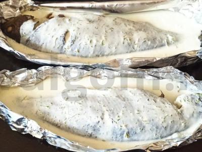 Kepta upėtakis grietinėje Žingsnis 2