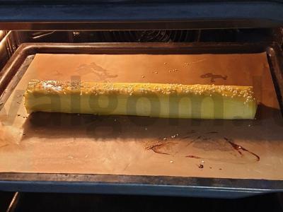 Sluoksniuotos vamzdeliai su grybais ir sūriu Žingsnis 4