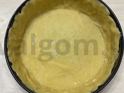 Sultingas grietinės pyragas iš kvietinių miltų Žingsnis 4