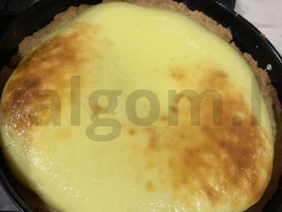 Sultingas grietinės pyragas iš kvietinių miltų Žingsnis 6