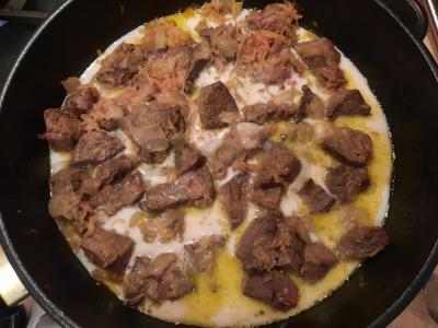 Kreminis jautienos kepenėlių paštetas Žingsnis 5