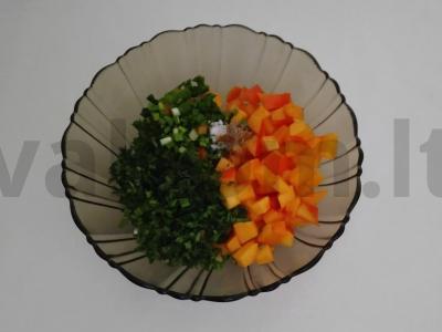 Troškinta veršiena su bulvių koše ir persimonų salsa Žingsnis 4