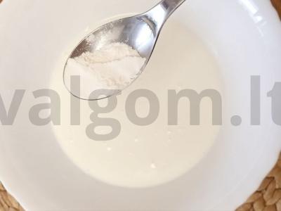 Kefyro blynai Žingsnis 1