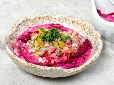 Šaltibarščiai su kefyru Žingsnis 2