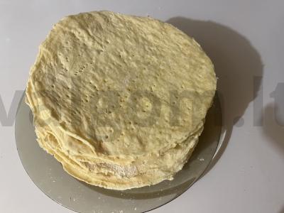 Traškūs lakštai tortui „Napoleonas“ pagrindine nuotrauka