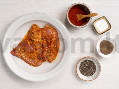 Kalakutienos filė su aguonų danga Žingsnis 1