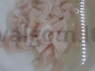 Švelnus grietinėlės sriuba Žingsnis 1