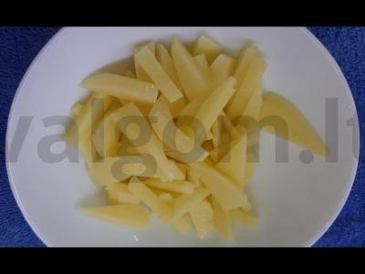 Švelnus grietinėlės sriuba Žingsnis 2