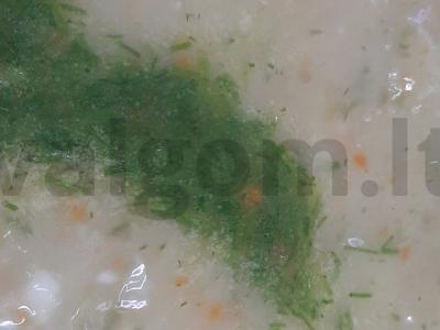 Švelnus grietinėlės sriuba Žingsnis 6