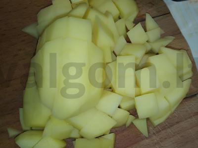 Žirnių sriuba su troškiniu Žingsnis 1