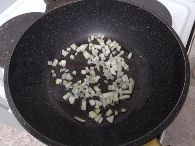 Kuskusas su daržovių mišiniu ir vištienos filė Žingsnis 2