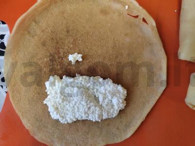 Saldūs blynai su varške Žingsnis 3