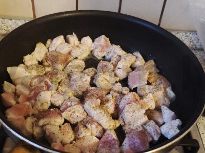 Pasta rizoni su kalakutiena Žingsnis 3