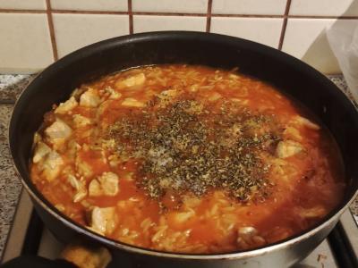 Pasta rizoni su kalakutiena Žingsnis 7