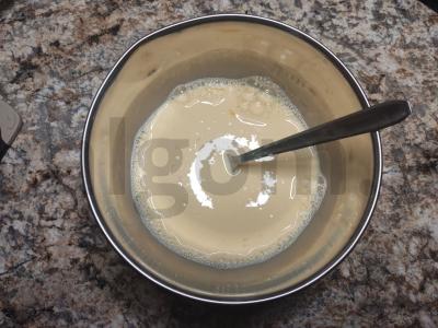 Sotūs daržovių omletas lėtoje viryklėje Žingsnis 1