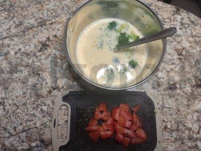 Sotūs daržovių omletas lėtoje viryklėje Žingsnis 2