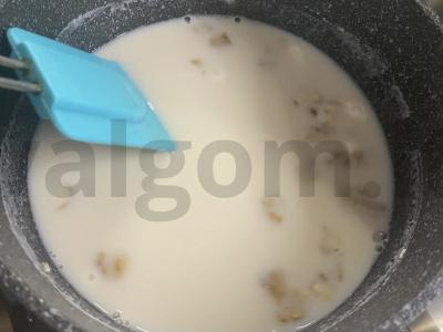 PP apkepas su žiedine kopūstu, riešutais ir brokoliais Žingsnis 3