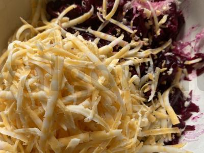 Vasaros brusketė su virtomis burokėliais Žingsnis 2