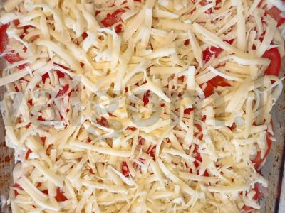 Kiauliena po pomidorais ir sūriu Žingsnis 4